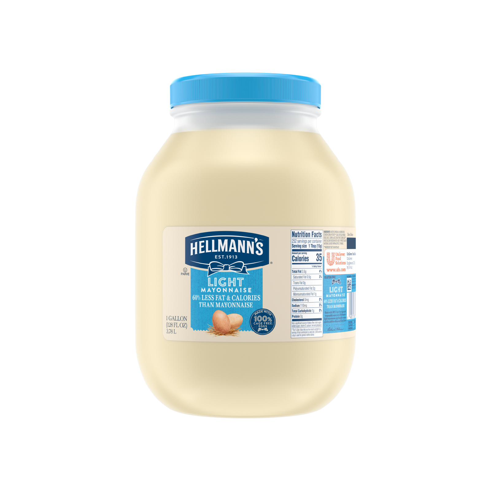 Hellmann's Mayonnaise, Pail (4 L)