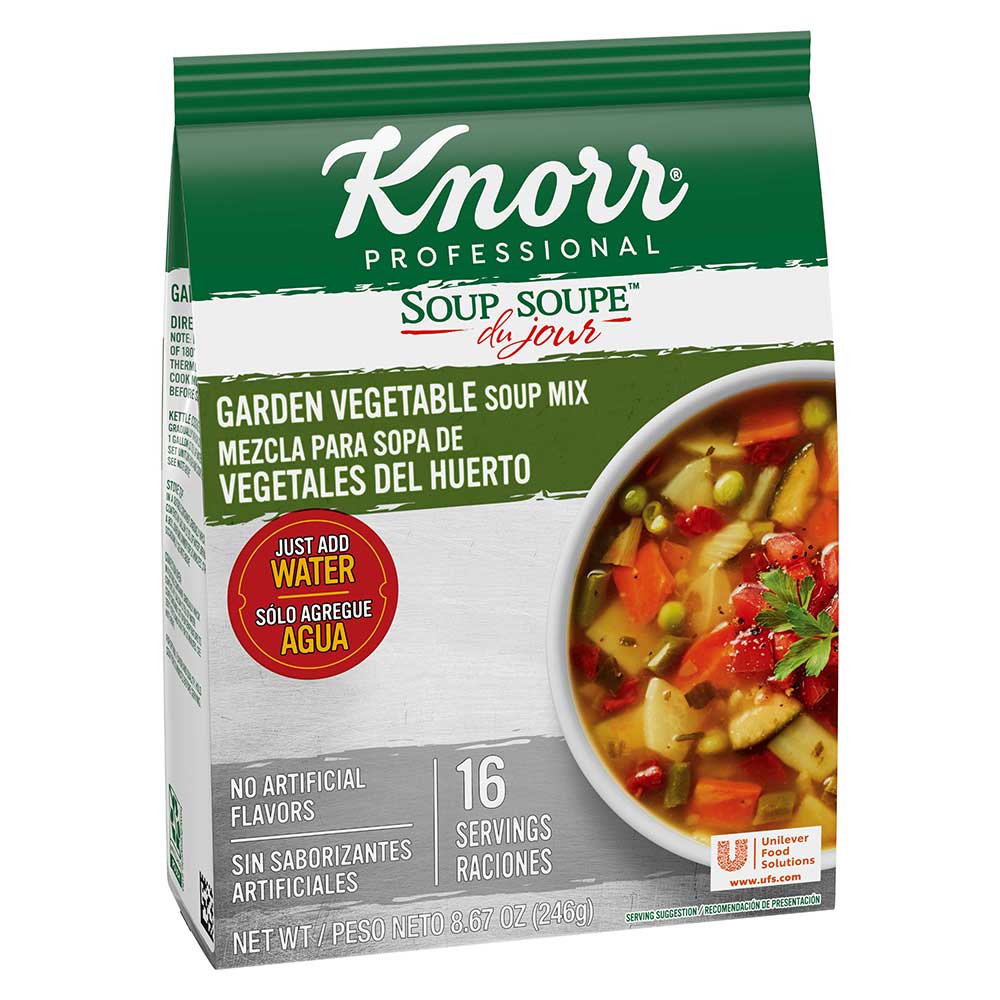 Knorr Professional Soup Du Jour Garden Vegetable Soup Mix, 8.7 Ounce -- 1 Each