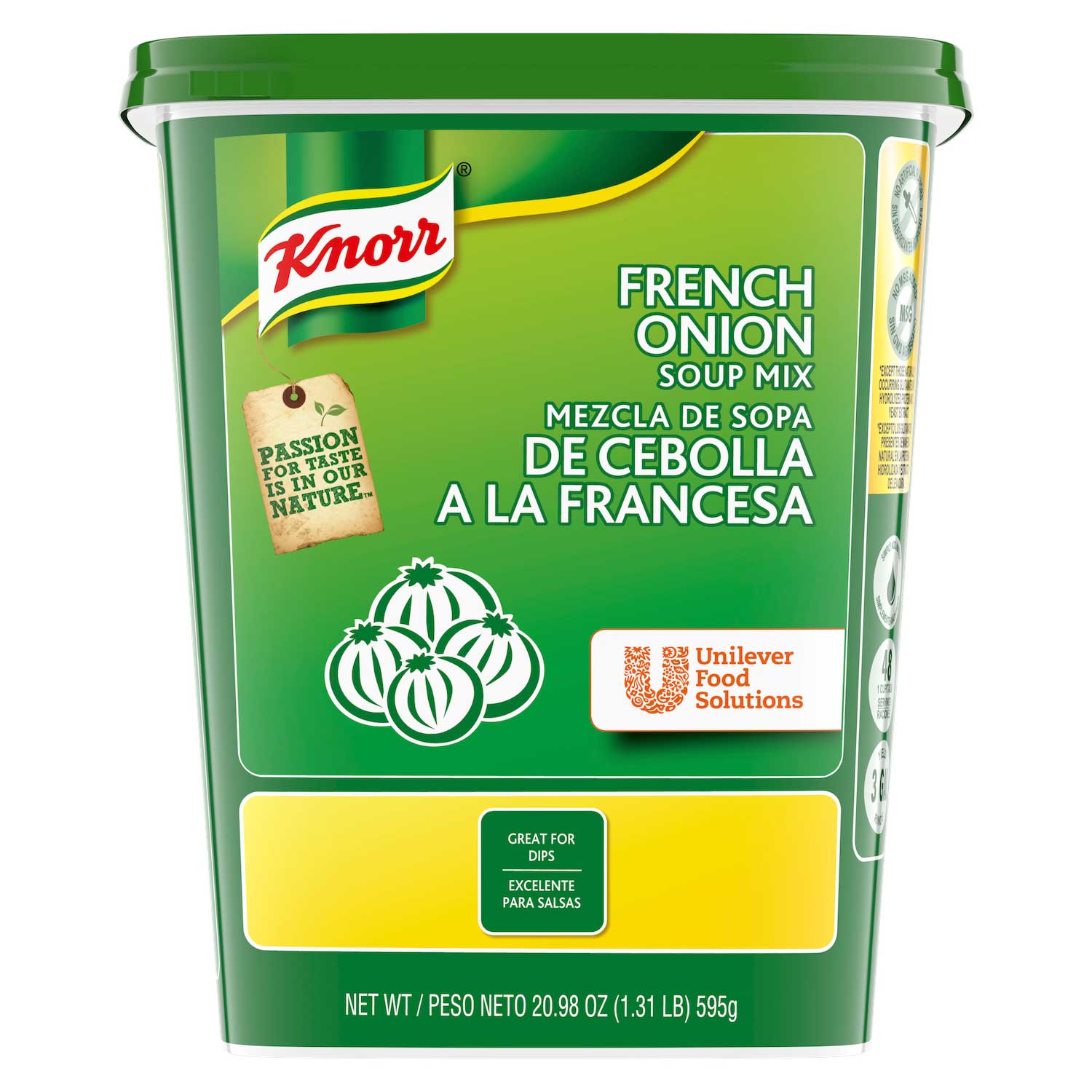 Knorr Professional Soup Mix French Onion, 20.98 Ounce -- 1 Each