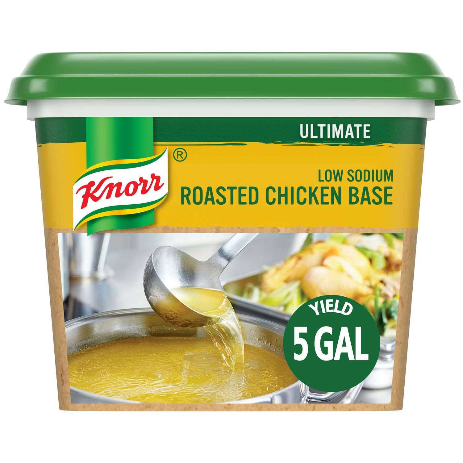 Single Knorr Professional Ultimate Low Sodium Chicken Stock Base, 1 Pound