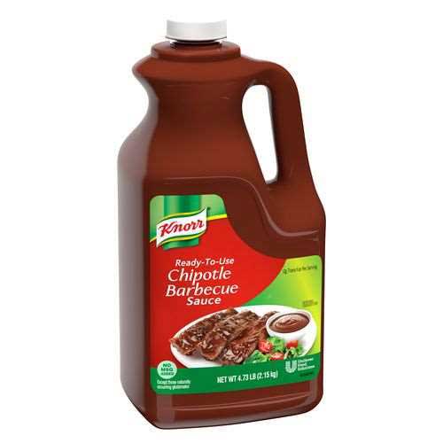Knorr Professional Ready-to-use Chipotle Barbecue Sauce, 0.5 Gallon -- 1 Each