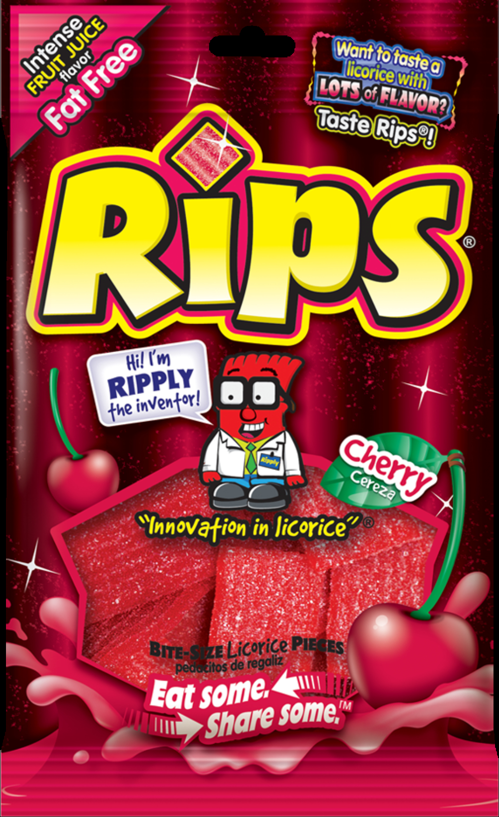 初売り初売り -- Ounce 4 Candy, Cherry Size Bite Rips 12 case. per 絵画