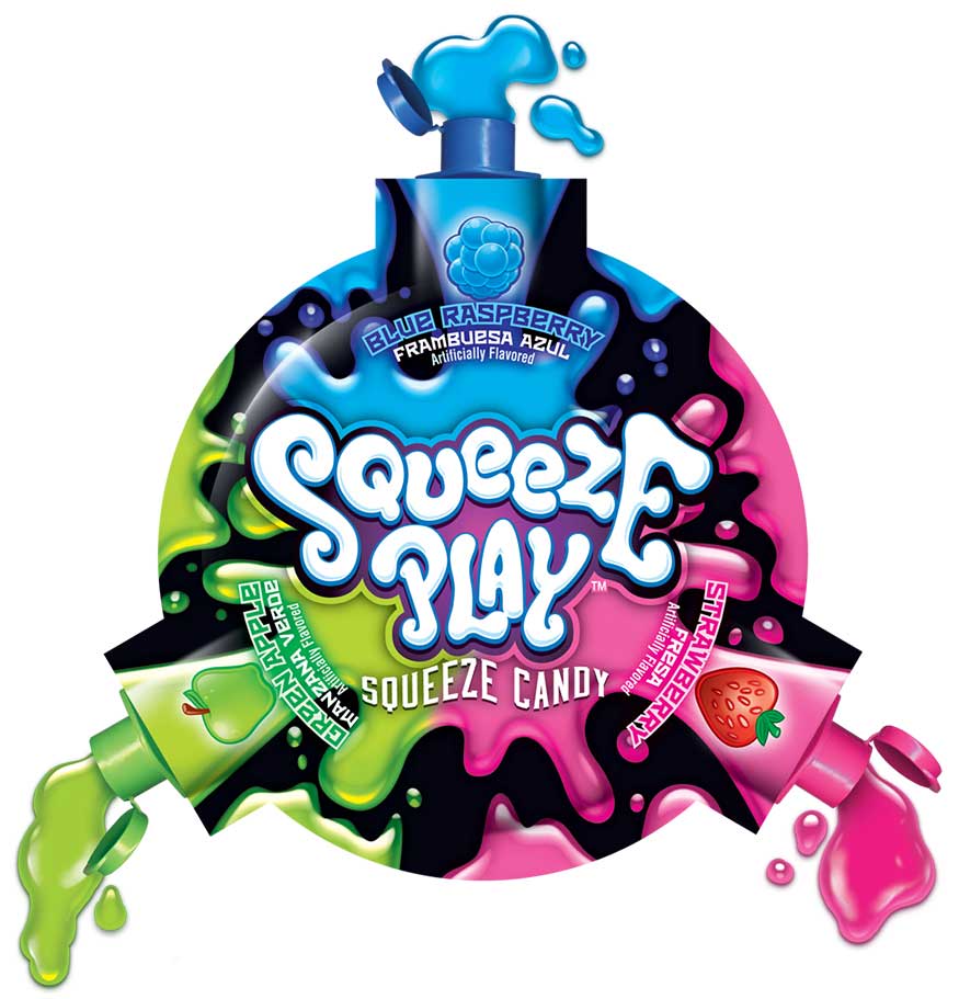 Squeeze Play Squeeze Candy, 2.1 Ounce -- 72 Per Case