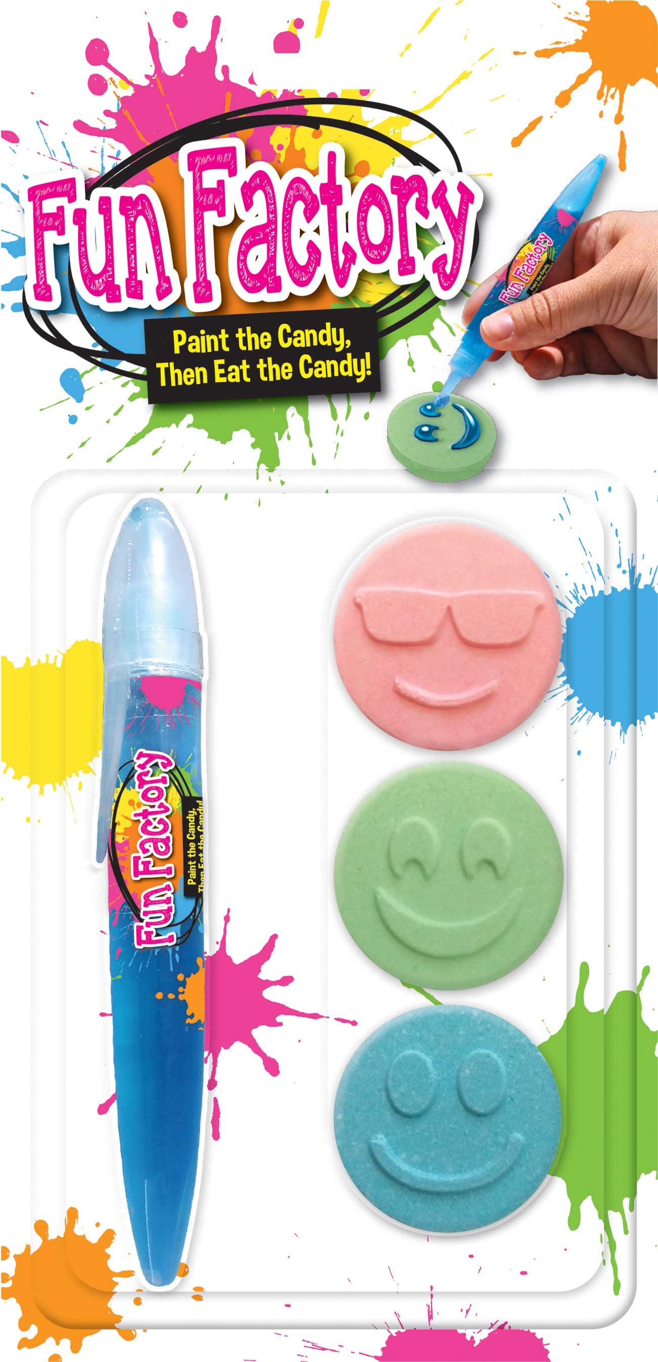 Fun Works Paint The Candy Eat The Candy Display Carton, 1.16 Ounce -- 96 Per Case
