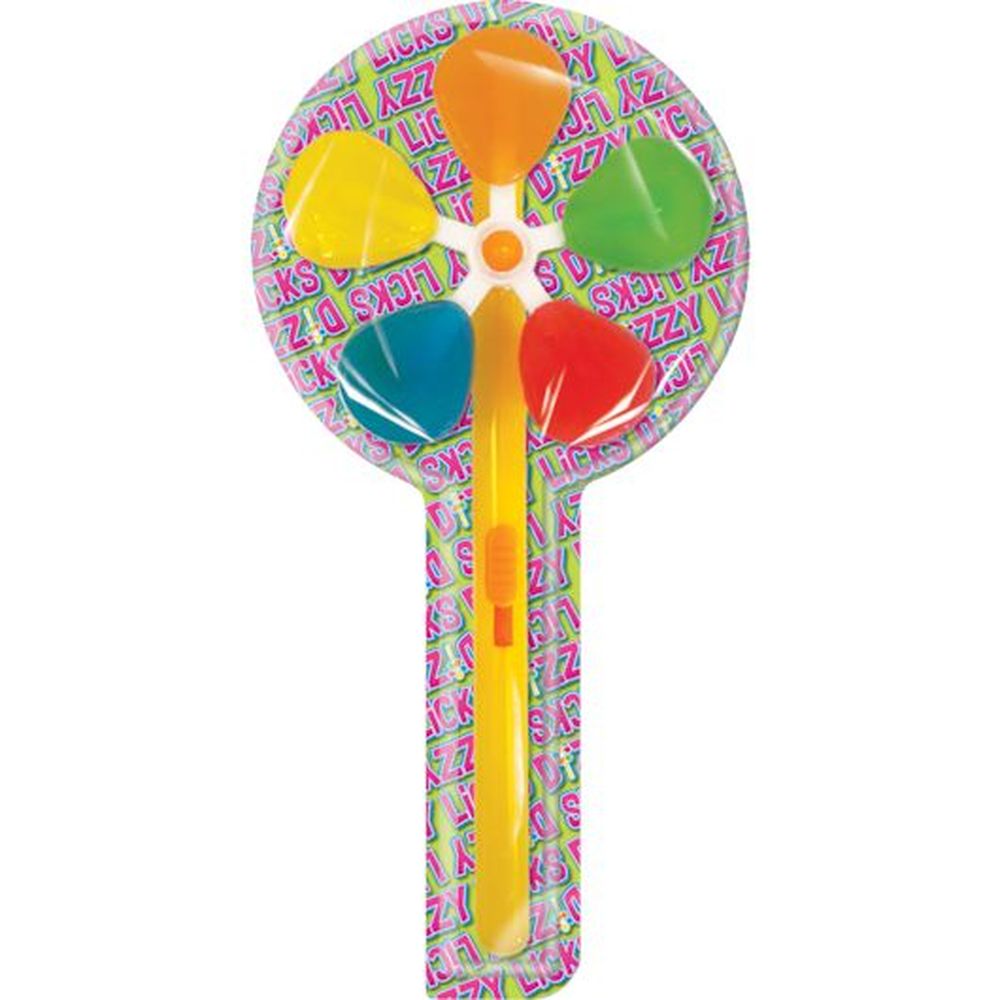 Dizzy Licks Spinning Lollipop, 0.77 Ounce -- 144 per case