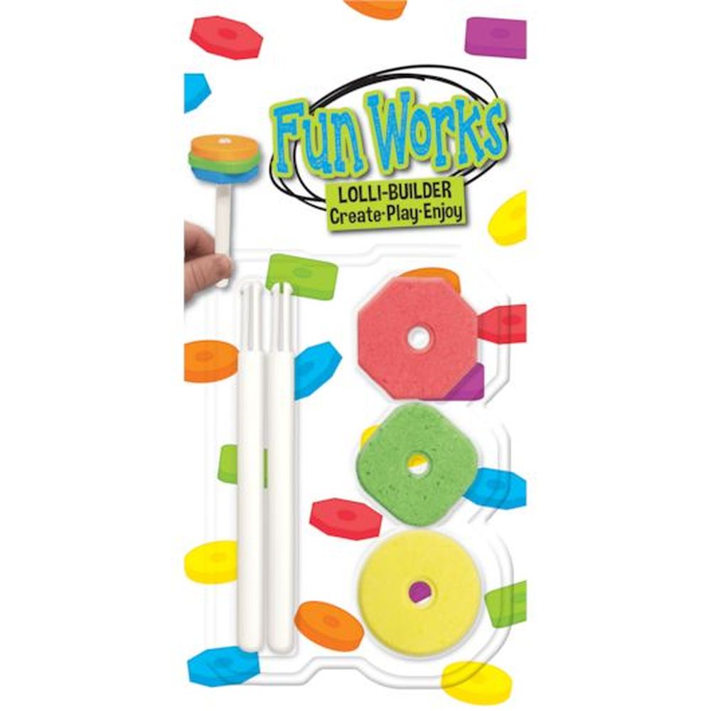 Fun Works Lolli Builder, 1.16 Ounce -- 96 Per Case