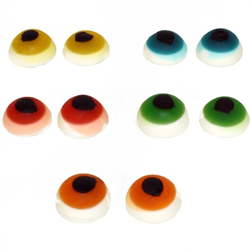Googly Eye Gummy Eyeball Candy, Display, 12 Count -- 12 Per Case