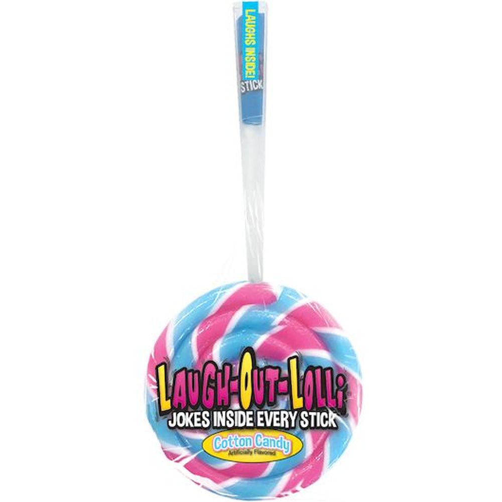 Laugh Out Lolli Swirly Lollipop, Display, 1.76 Ounce -- 15 per case