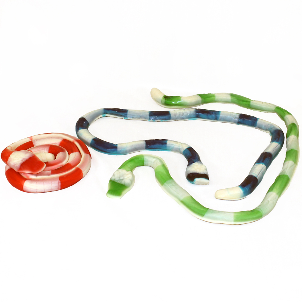 Big Fat Hissee Fit Gummy Snake Candy Floorstand, 7 Ounce -- 44 Per Case