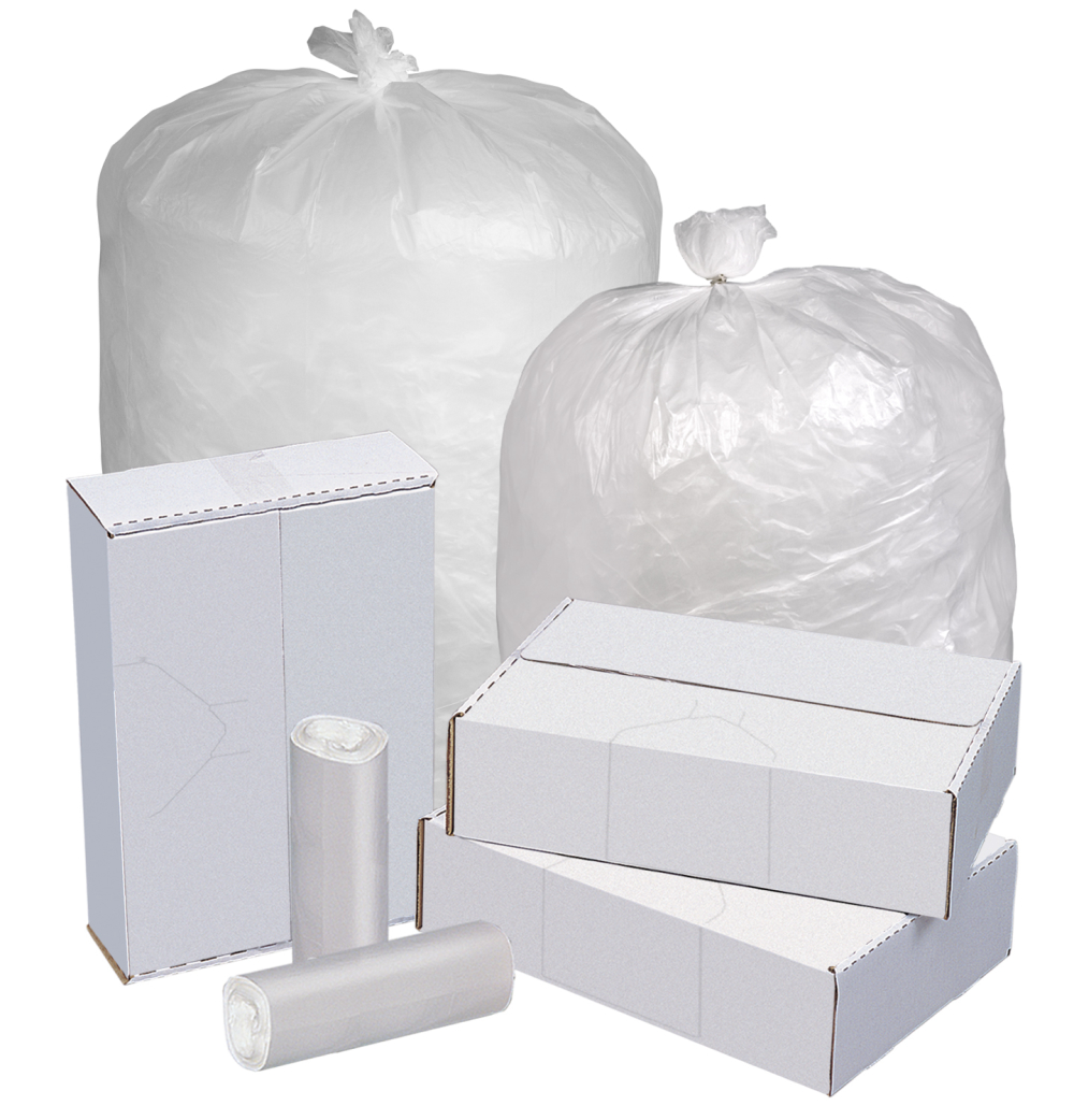 Pitt Plastics 36 x 60 12 Microns High Density Clear Can Liner Roll -- 200 per case.