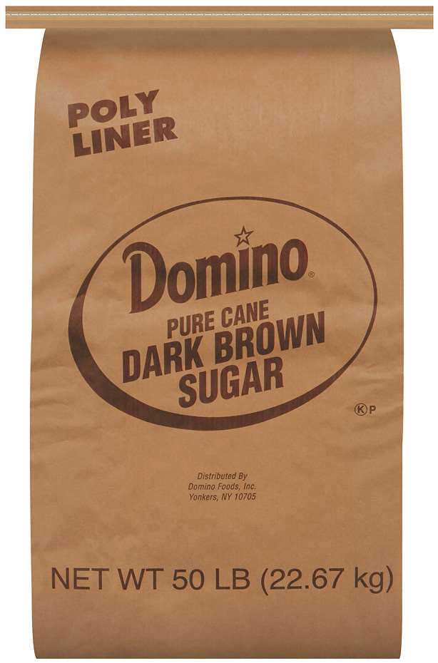 Domino Dark Brown Sugar, 50 Pound