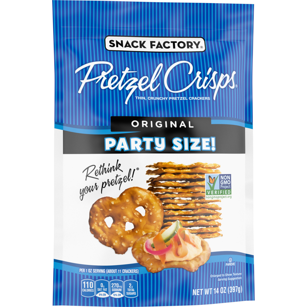 く日はお得♪ Pretzel Style Deli Factory Snack Crisps FoodServiceDirect | Case トップス