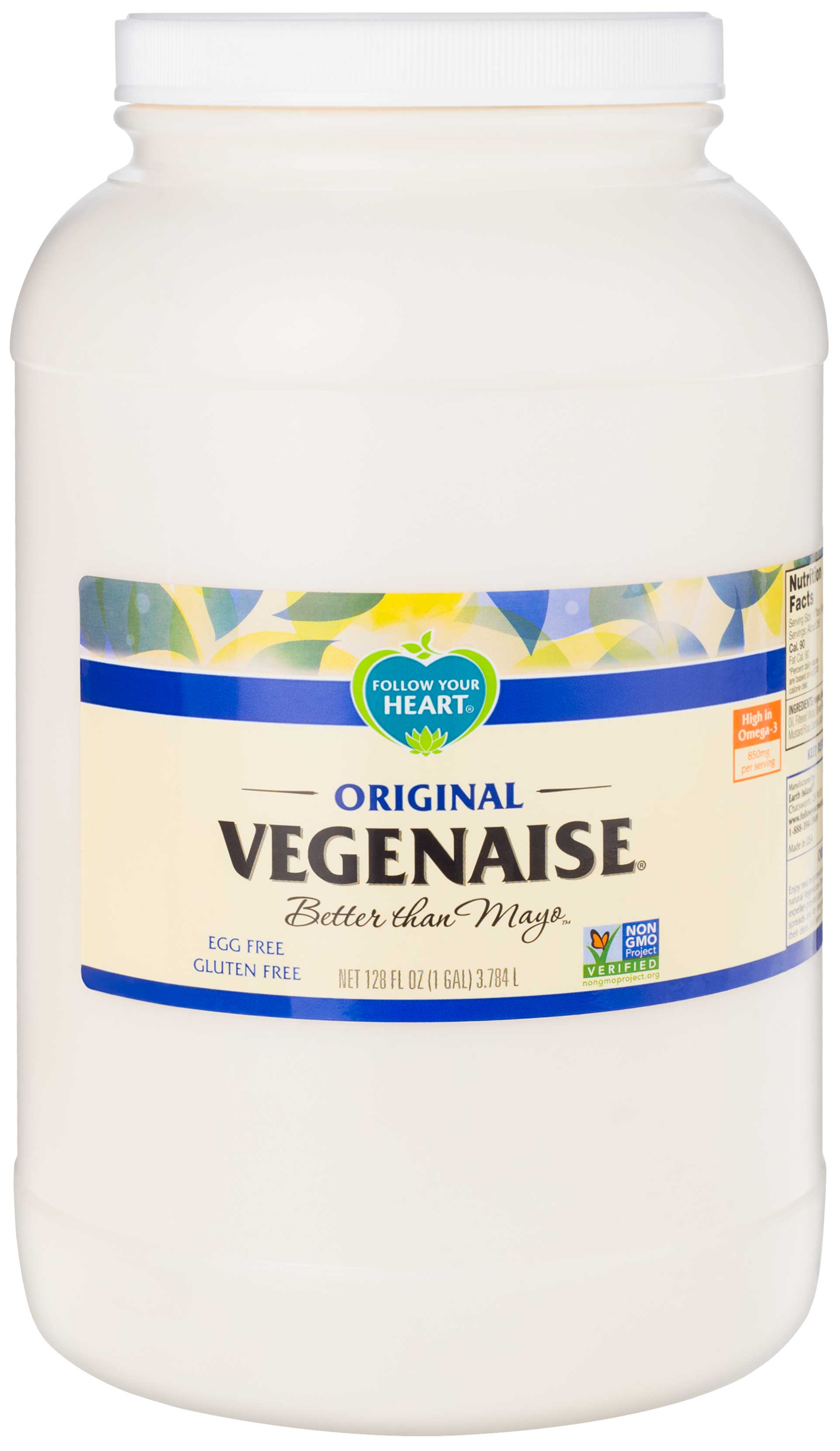 Follow Your Heart Original Vegenaise, 1 Gallon -- 1 Each