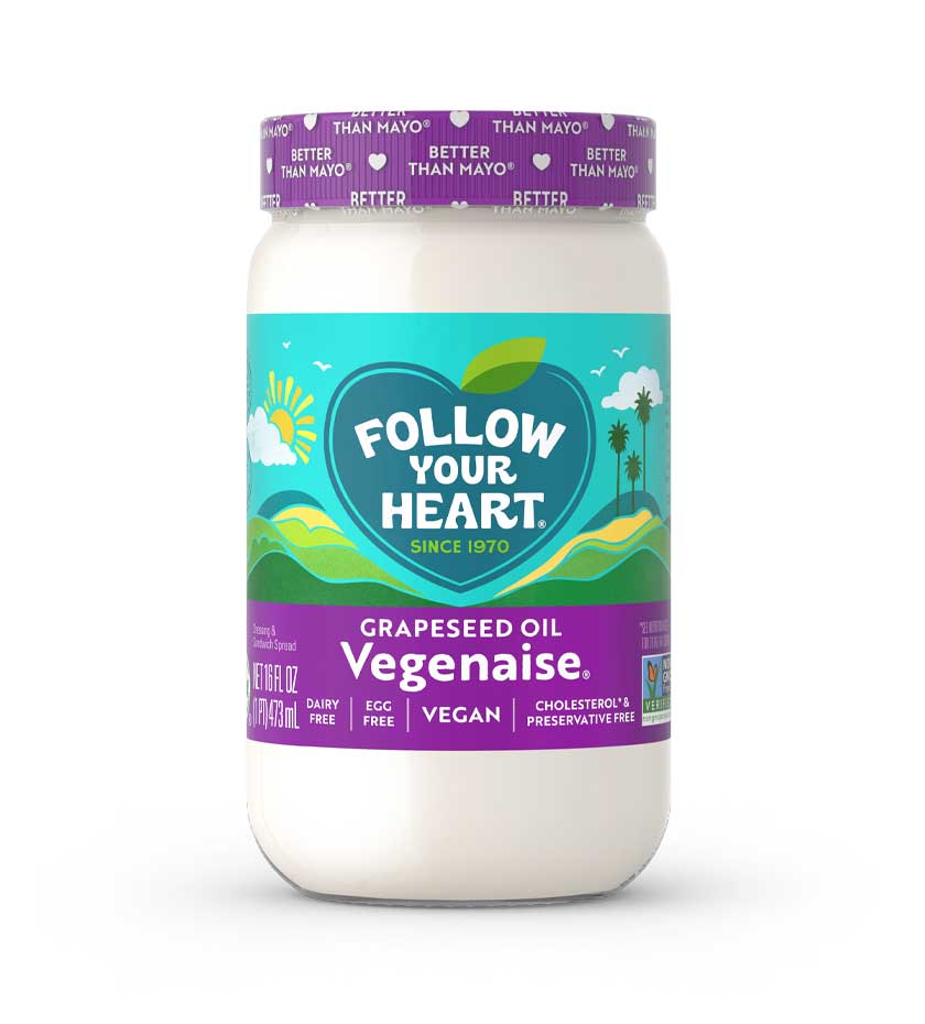 Follow Your Heart Vegenaise Grapeseed Oil, 16 Ounce -- 6 Per Case