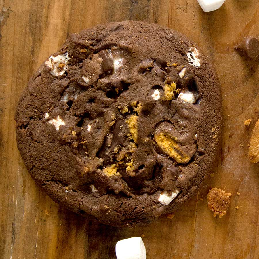 David's Cookies Smores Cookie Dough, 4.5 Ounce -- 80 Per Case
