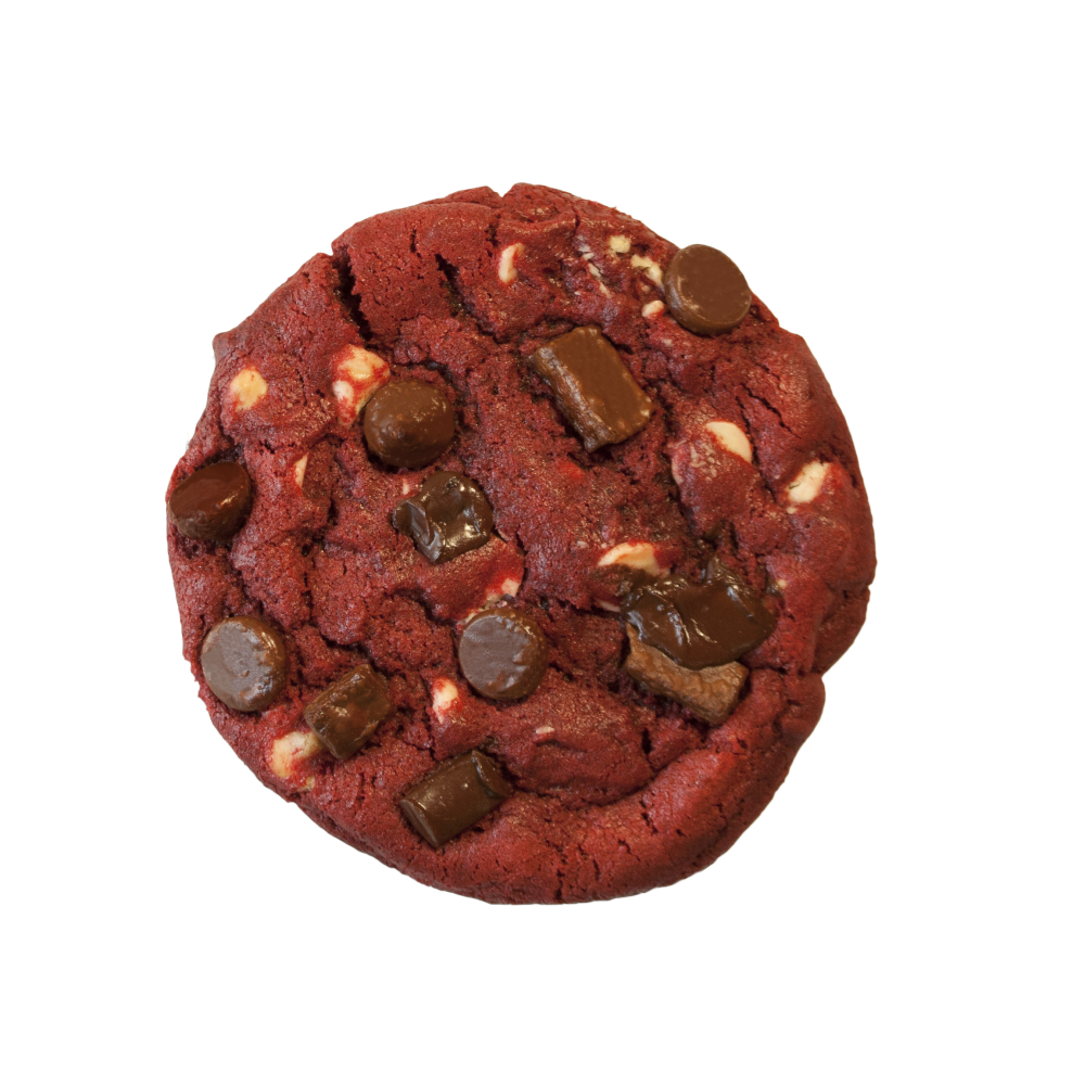David's Cookies Red Velvet Decadent Cookie Dough, 4.5 Ounce -- 80 Per Case