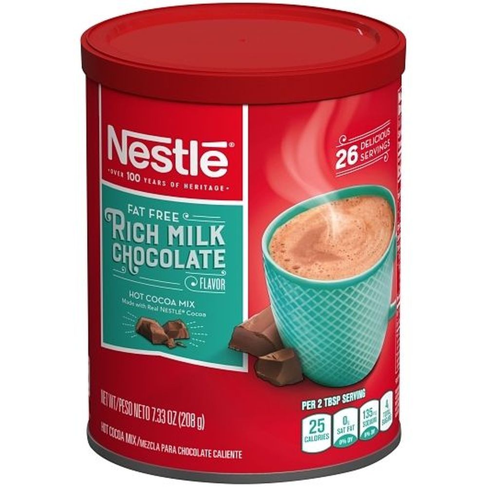 Nestle Hot Cocoa Fat Free Canister 3pc