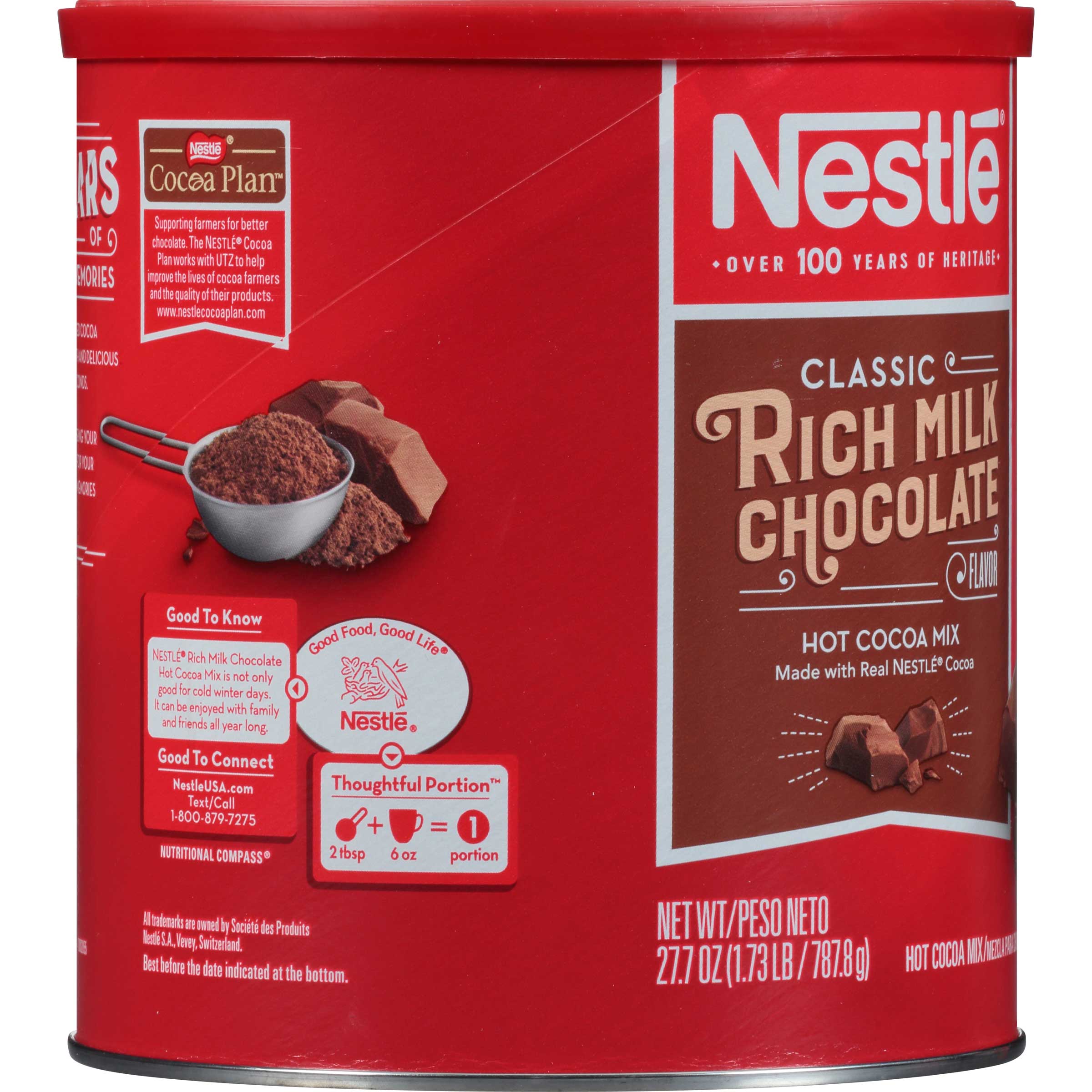 Nestle Rich Milk Chocolate Hot Cocoa Mix Case