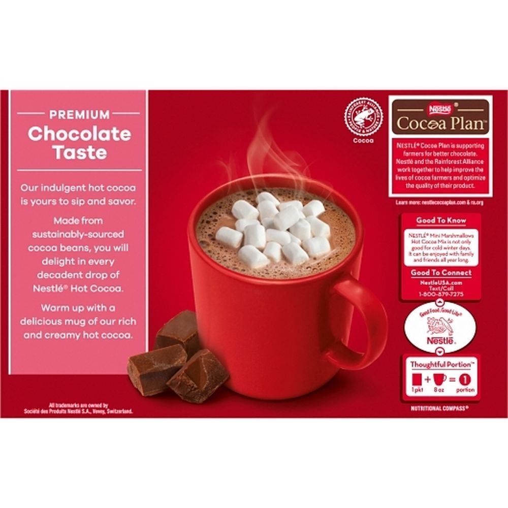 Nestle Hot Cocoa Mix With Mini Marshmallow, 6.829 Ounce -- 12 Per Case
