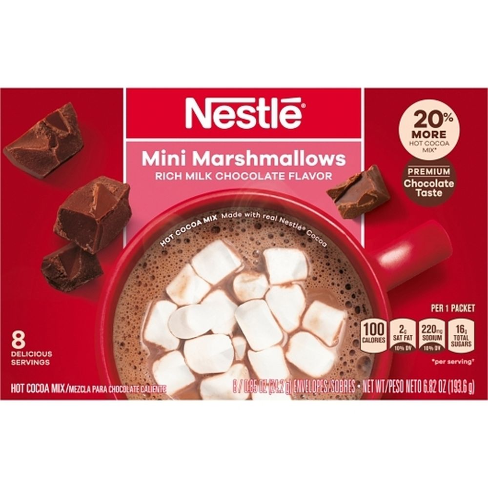 Nestle Hot Cocoa Mix with Mini Marshmallow, 6.829 Ounce -- 12 per case