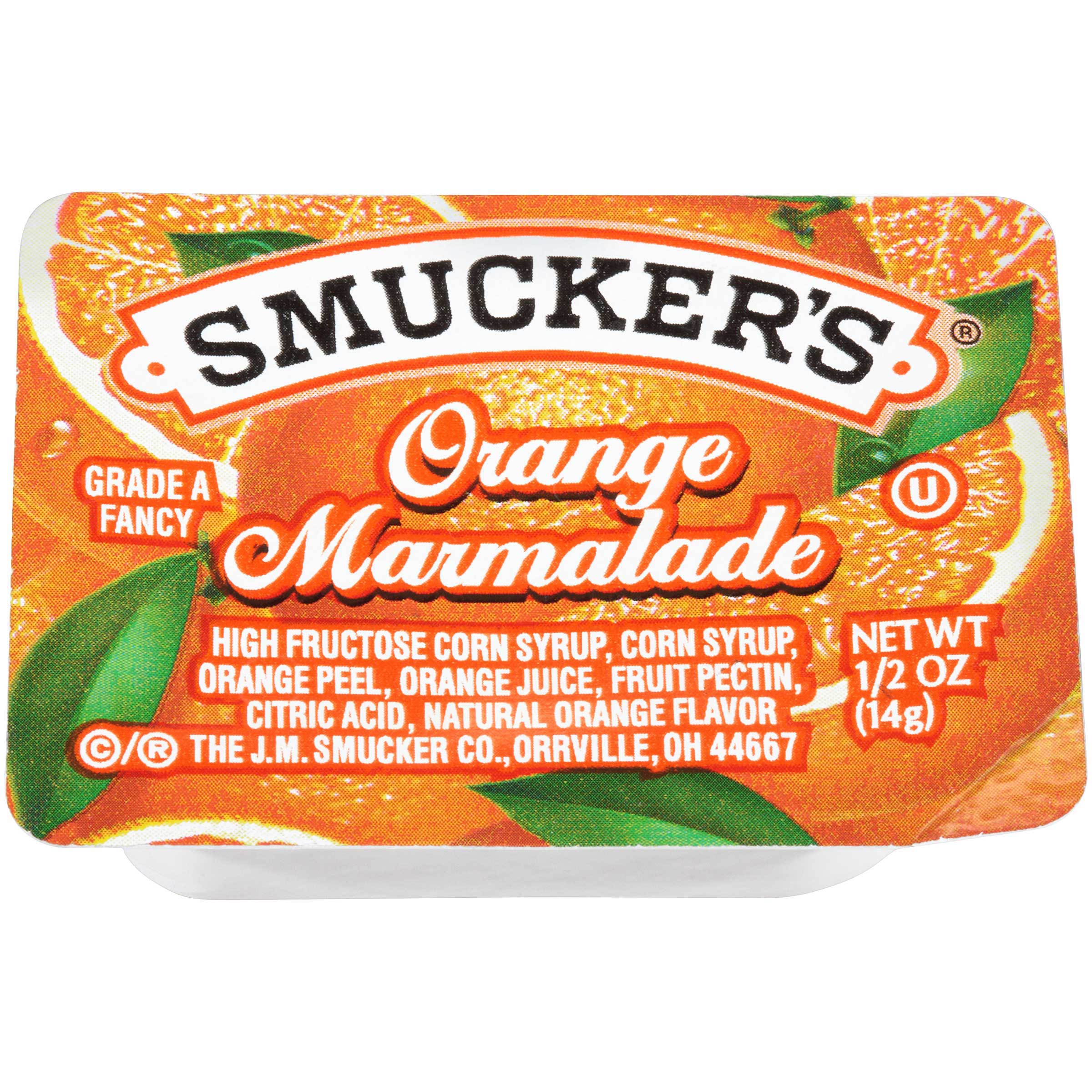 Smucker's Orange Marmalade Jam, 1/2 Ounce -- 200 Per Case