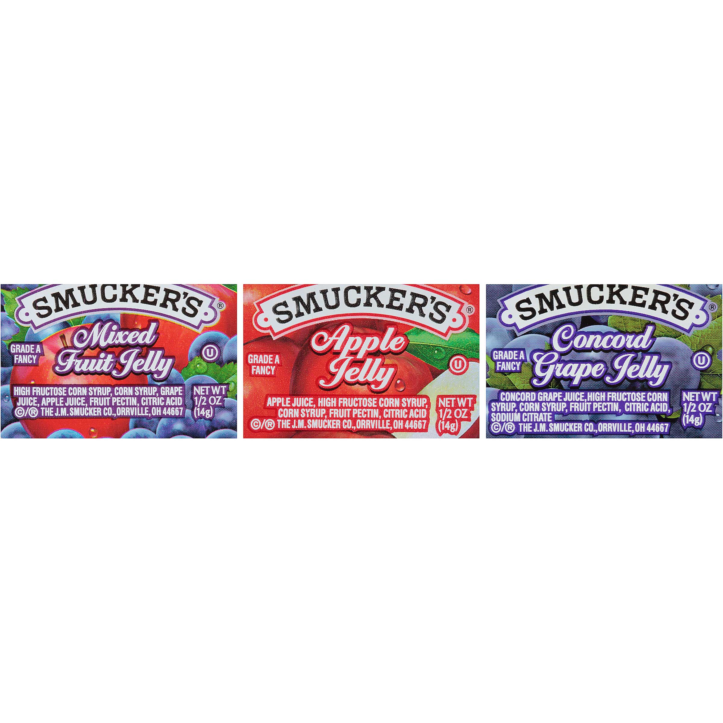 Smucker's Assortment 1 Jelly, 1/2 Ounce -- 200 Per Case