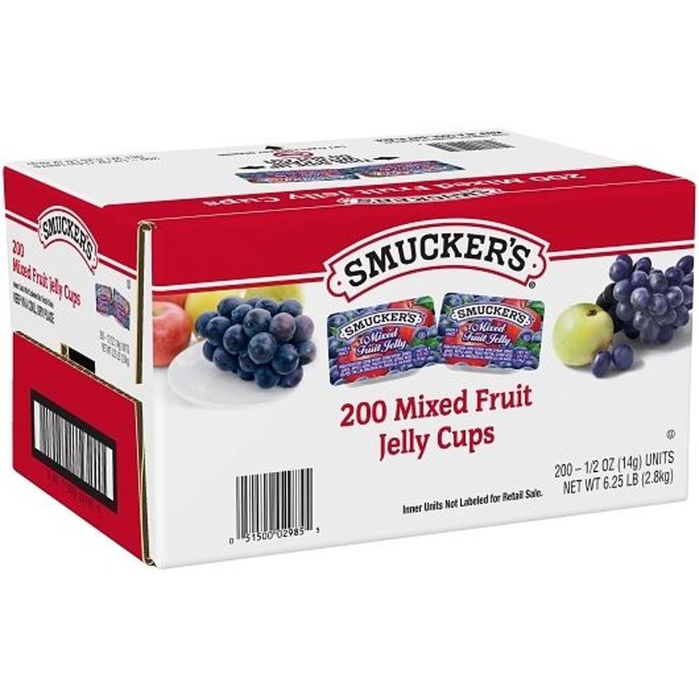 Smucker's Cash N Carry Mixed Fruit Jelly, 0.5 Ounce -- 200 Per Case