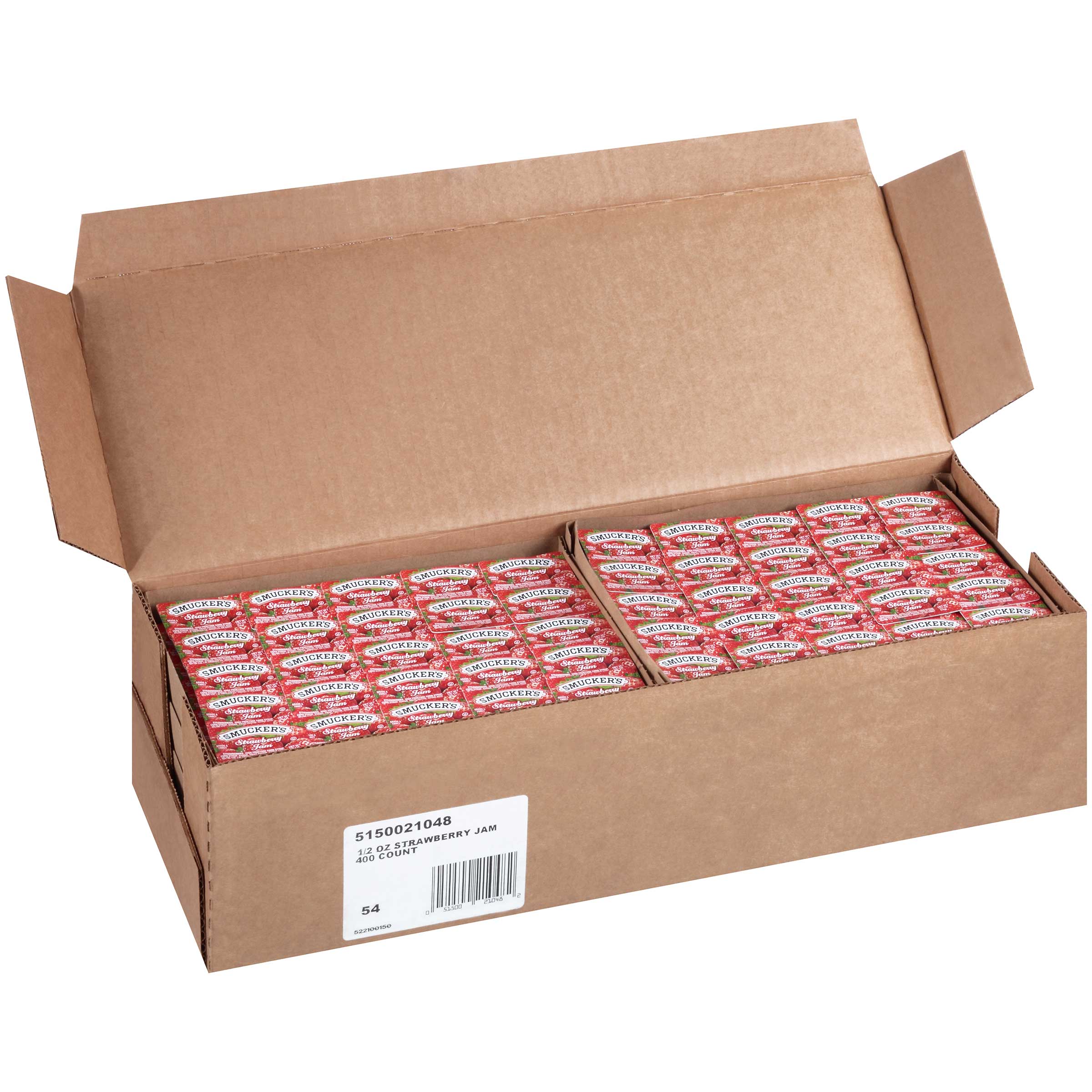 Smucker's Strawberry Jam, 0.5 Ounce -- 400 Per Case