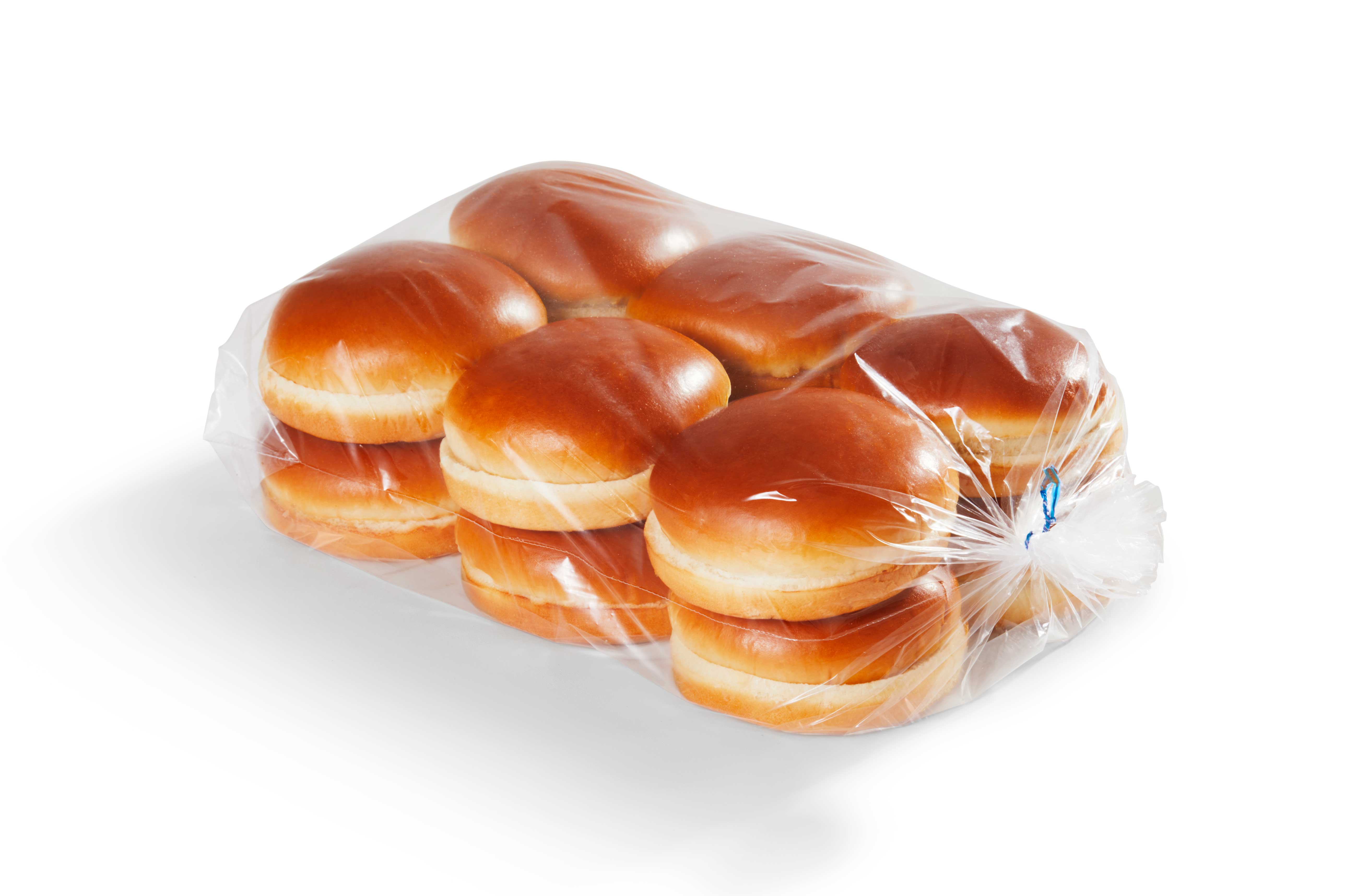 Klosterman Hamburger Bun with Shine, 4 inch -- 120 per case.