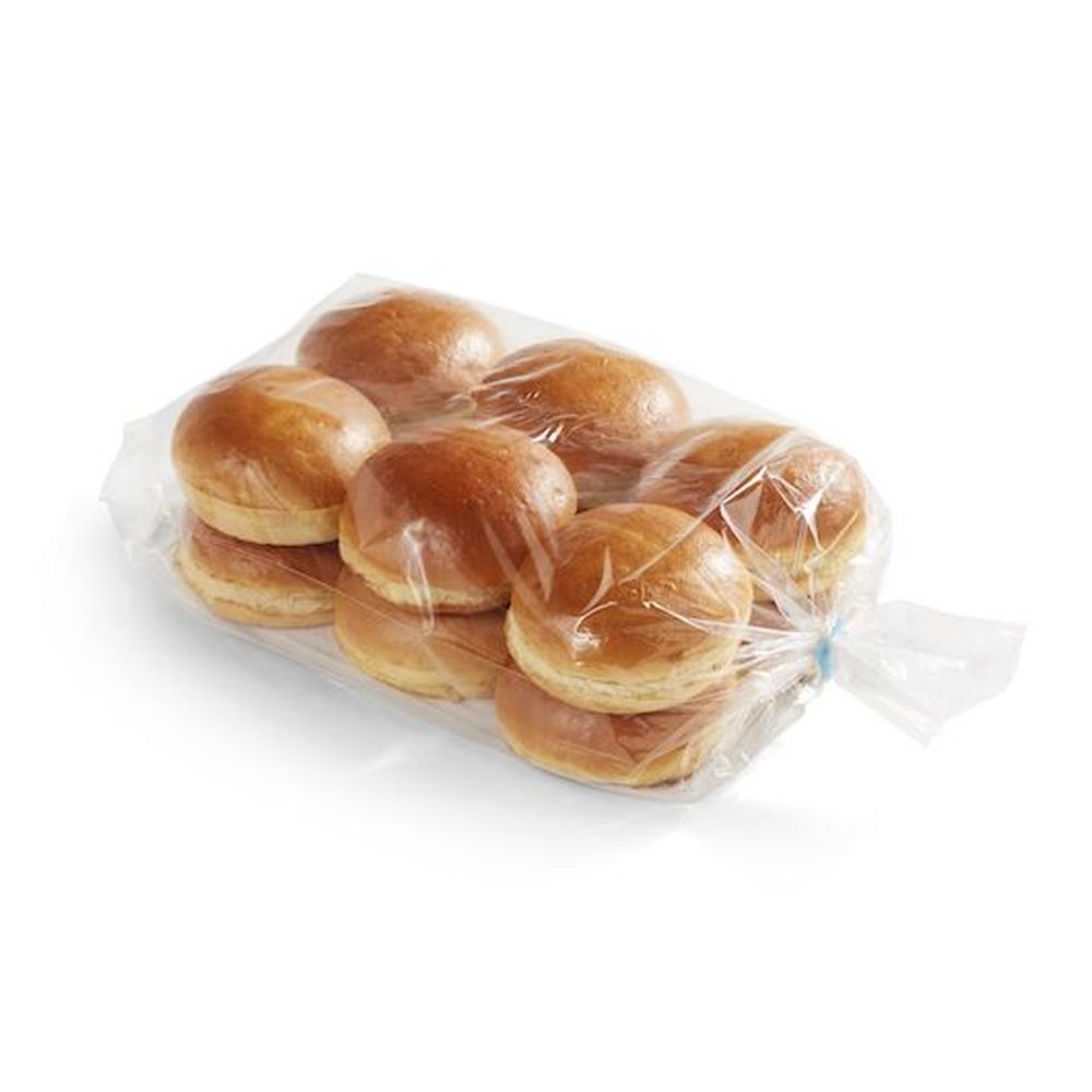 Klosterman 4 Inch Premium Brioche Hamburger Bun With Shine, 12 Count -- 8 Per Case