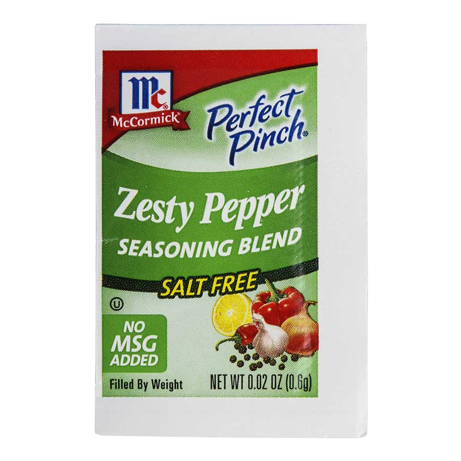 McCormick Zesty Pepper Seasoning Blend Case FoodServiceDirect