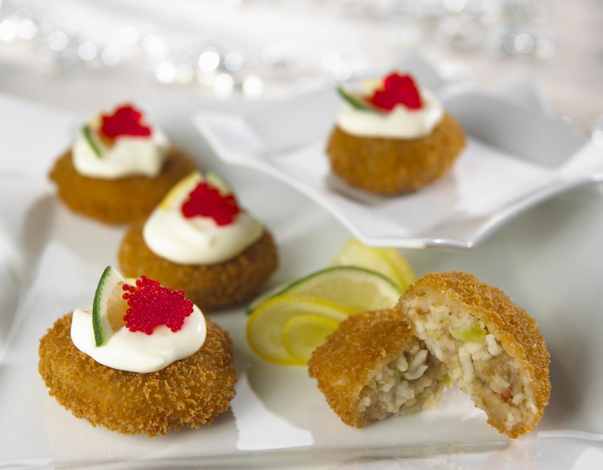 Kaptains Ketch Breaded Deviled Crab Bite, 0.7 Ounce -- 115 per case.