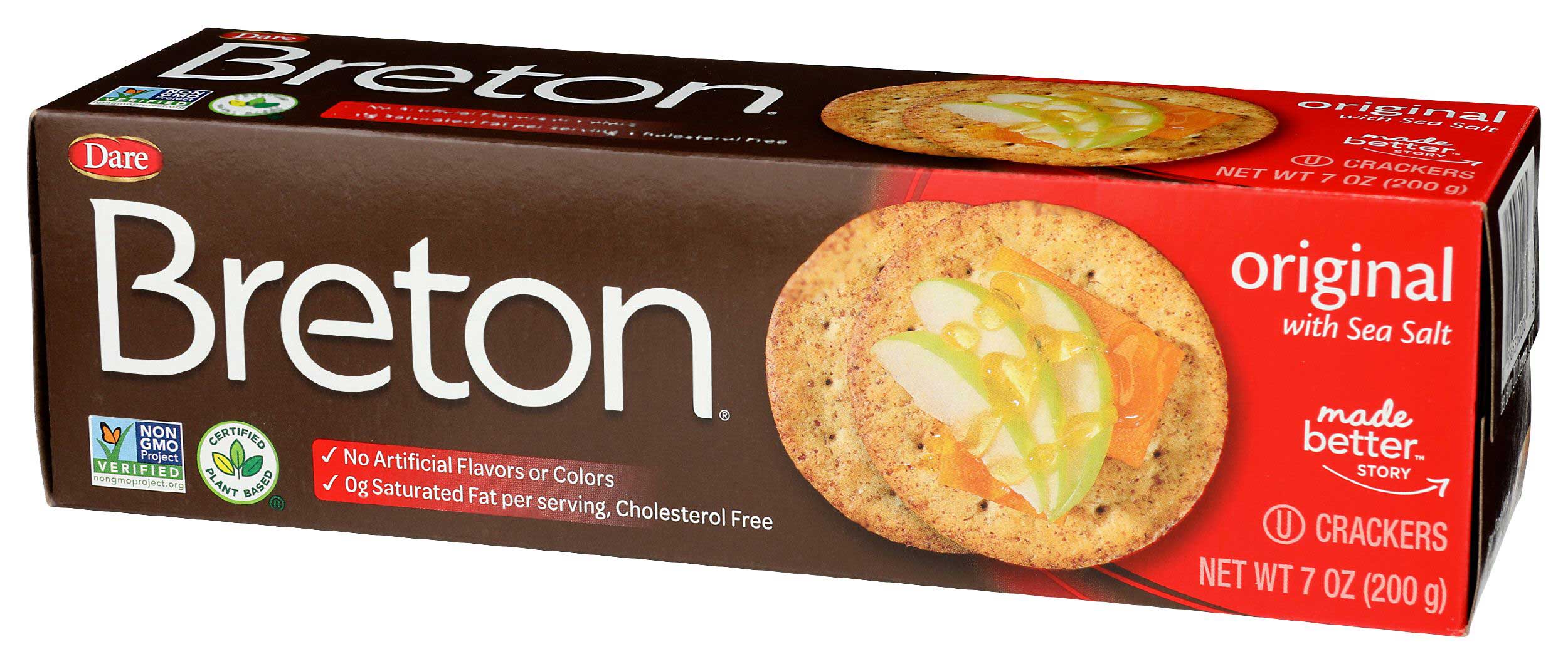 Breton Original Crackers, 7 Ounce -- 12 per case