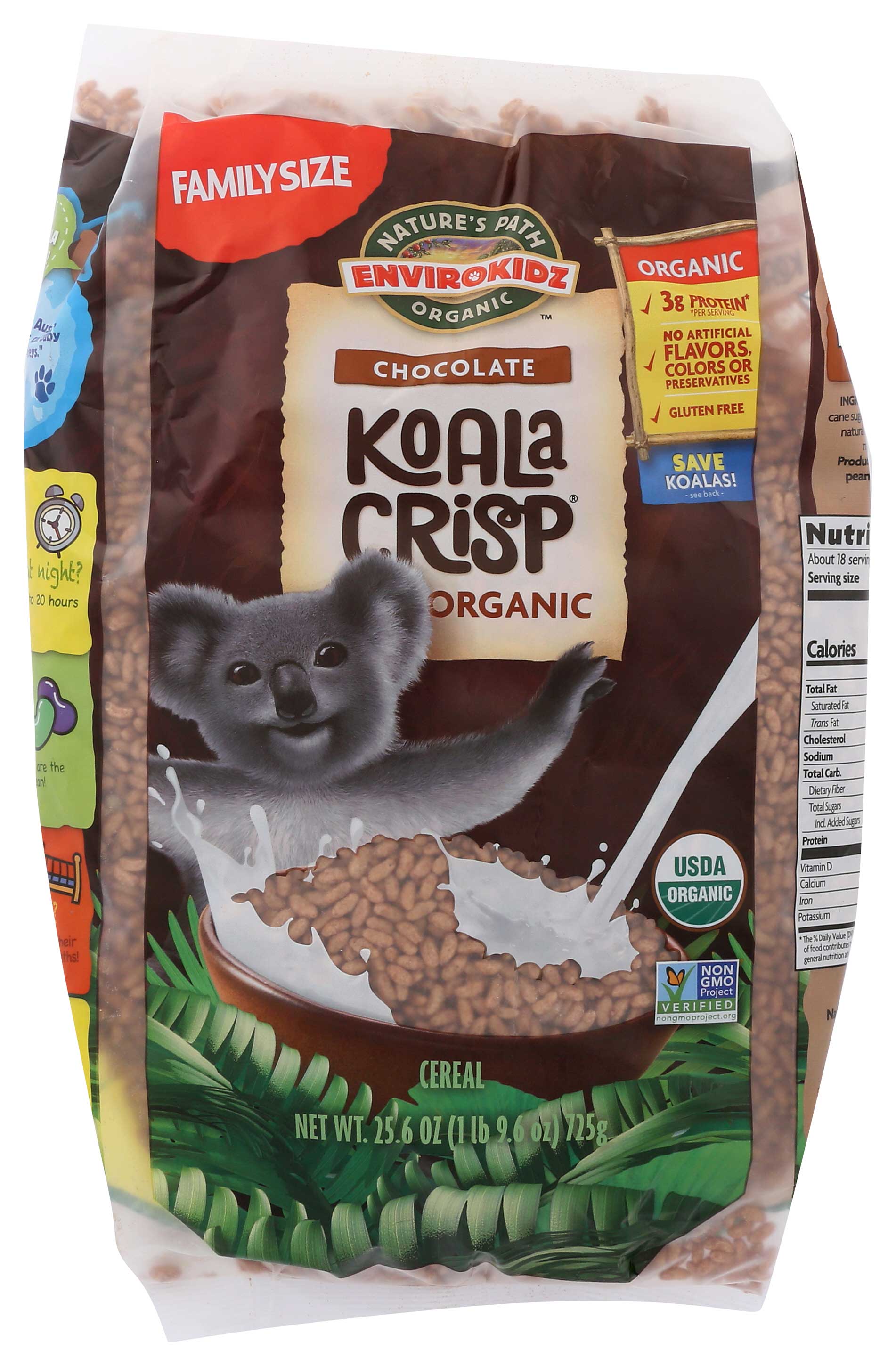 Envirokidz Organic Koala Crisp Cereal | FoodServiceDirect