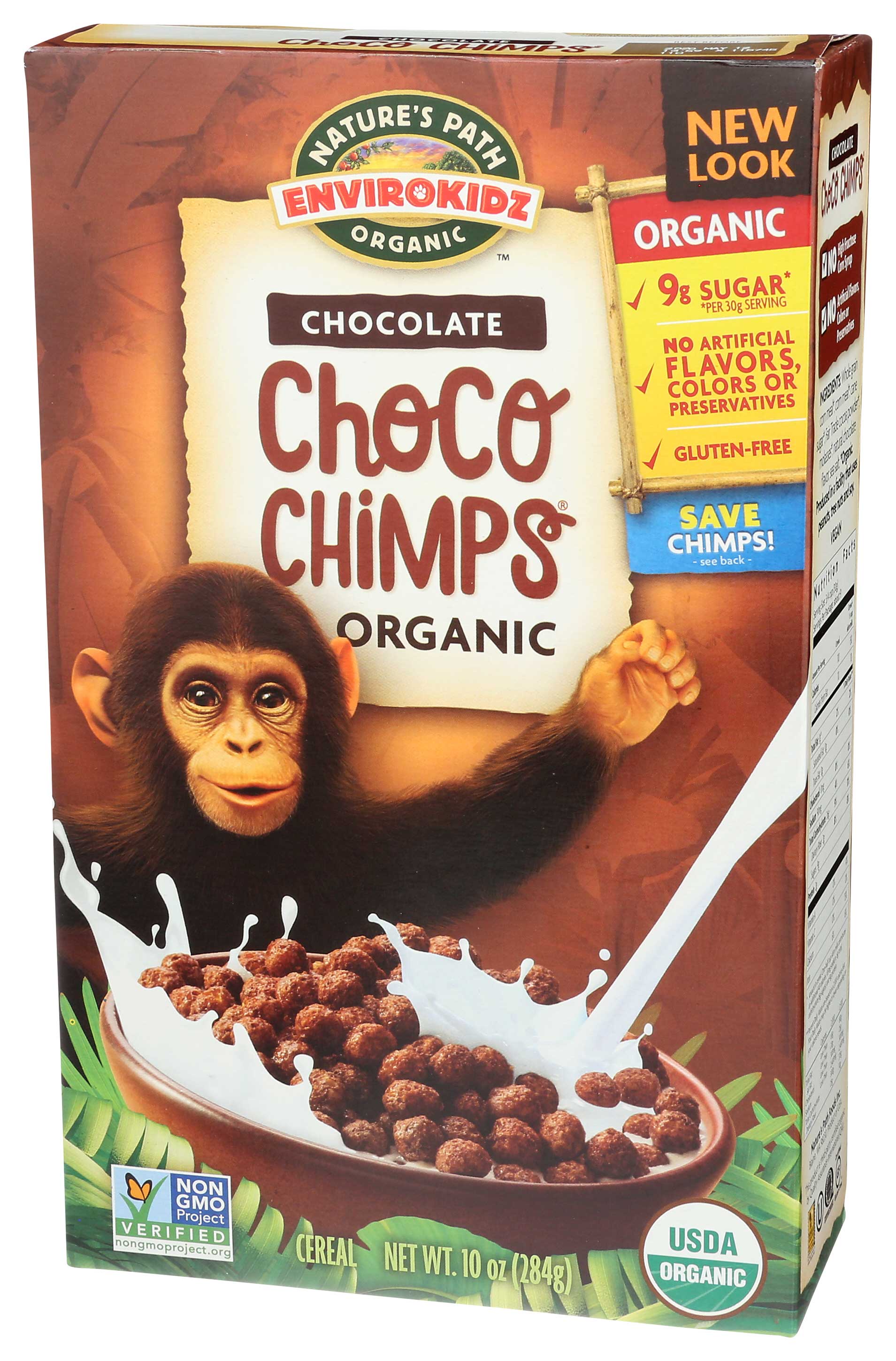 限定版 Envirokidz Organic Choco Chimps Cereal, 10 Ounce ファイル・バインダー・ケース