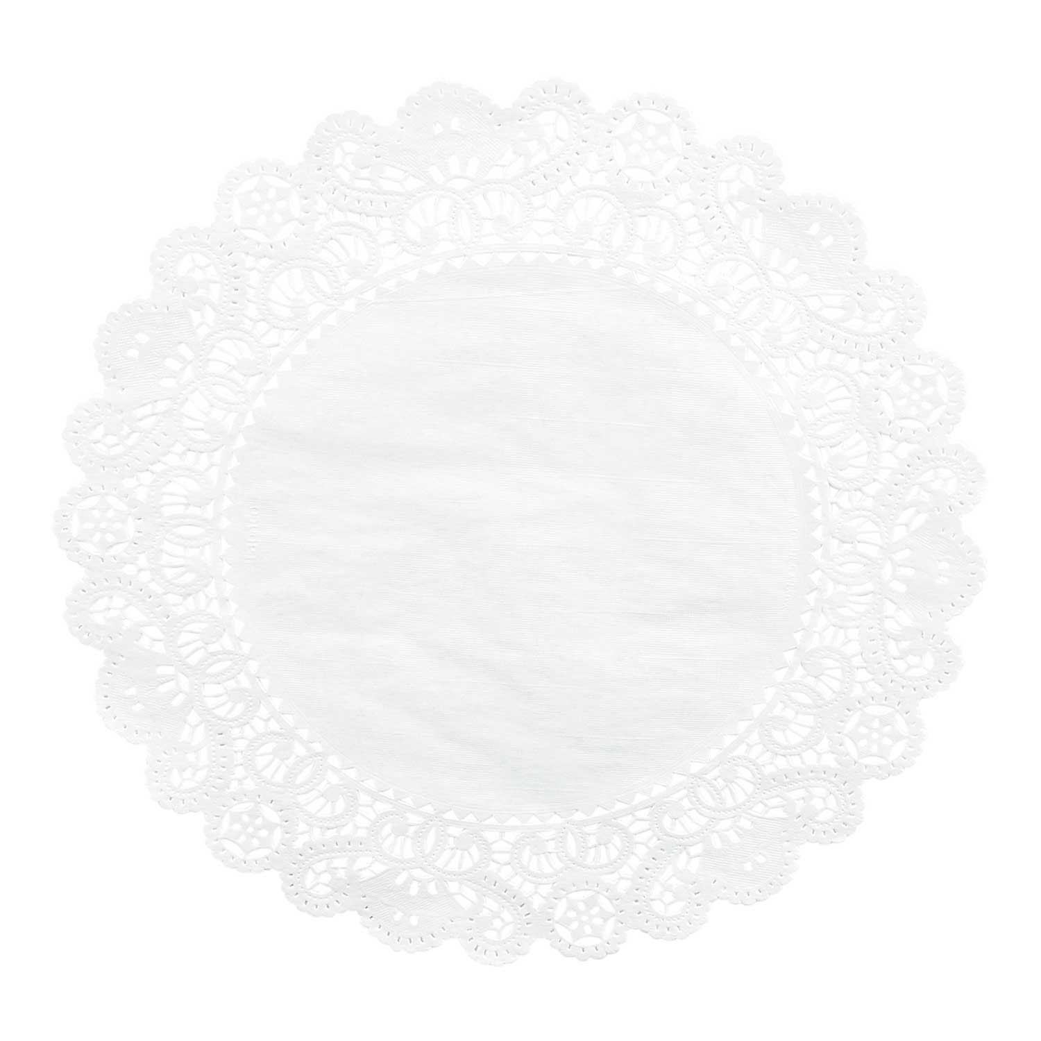Lapaco Normandy Lace Grease Resist Round Doilie, 12 Inch -- 500 Per Case