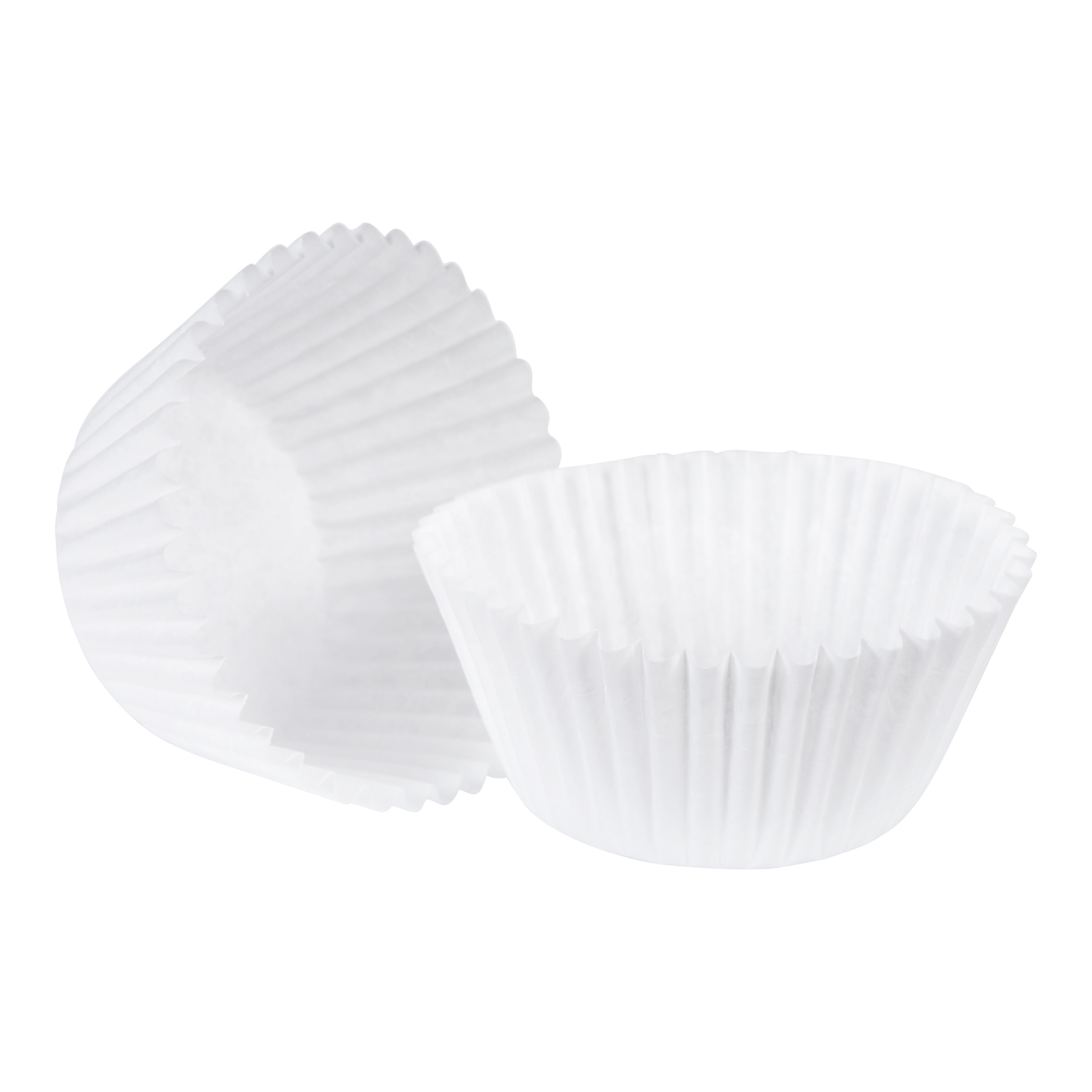 Lapaco White Round Baking Cup, 4 1/2 Inch -- 10000 Per Case