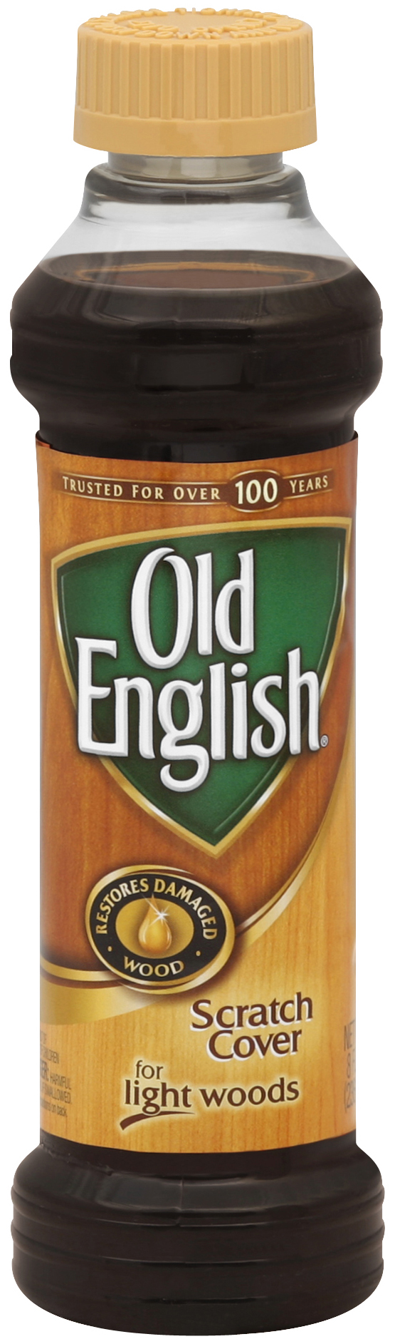 Old English Scratch Cover Liquid For Light Wood, 8 Ounce -- 6 Per Case
