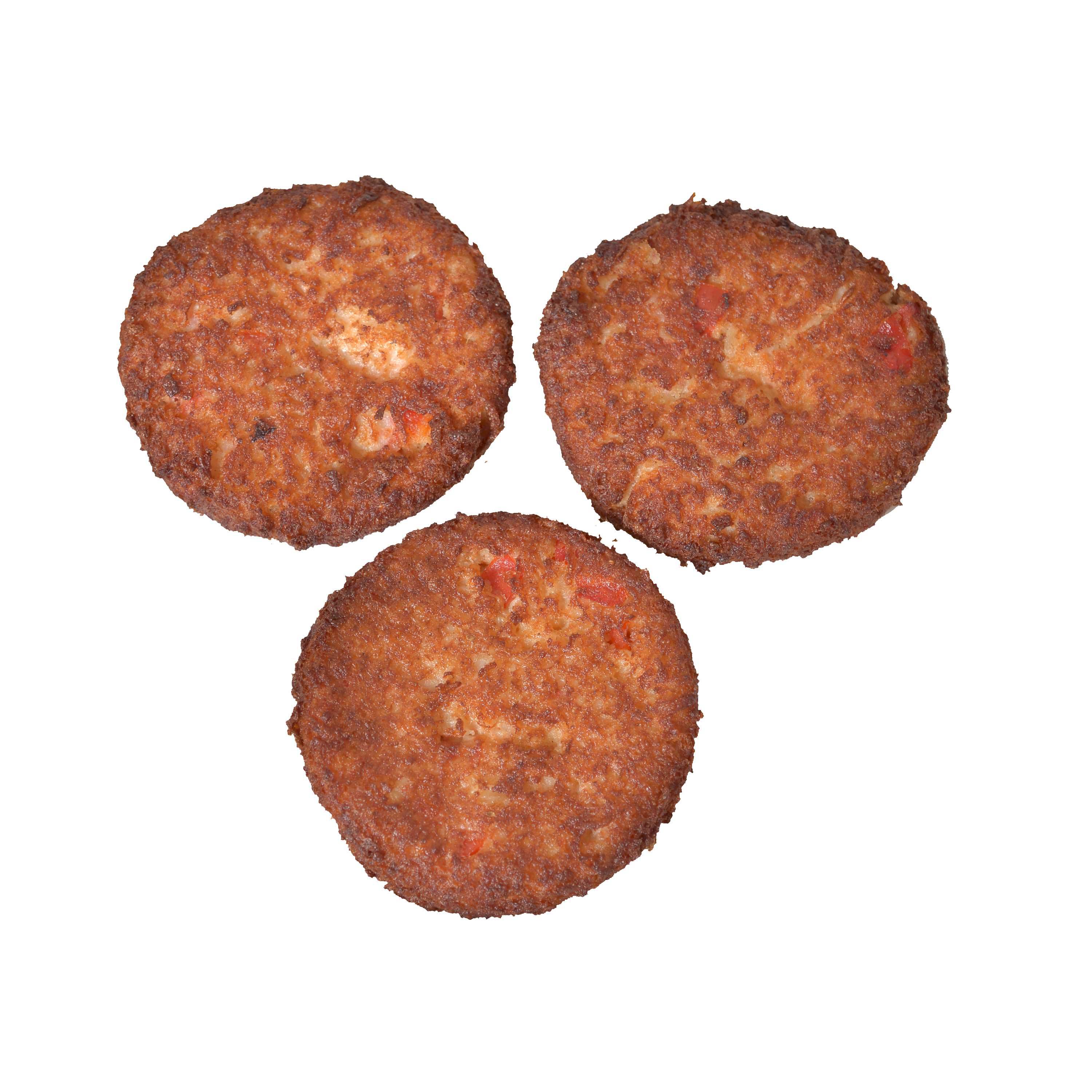 King & Prince Oven Ready Unbreaded 2.25 Ounce Crab Cake, 2.5 Pound Pack -- 4 Per Case