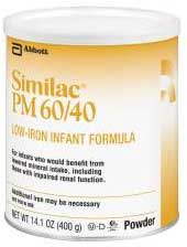 Similac Pm 60/40 Low Iron Infant Formula, 14.1 Ounce -- 6 Per Case