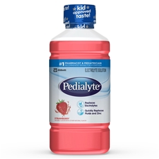 Pedialyte Classic Strawberry Drink, 1 Liter -- 8 Per Case