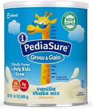 Pediasure Grow And Gain Vanilla Powder, 14.1 Ounce -- 6 Per Case