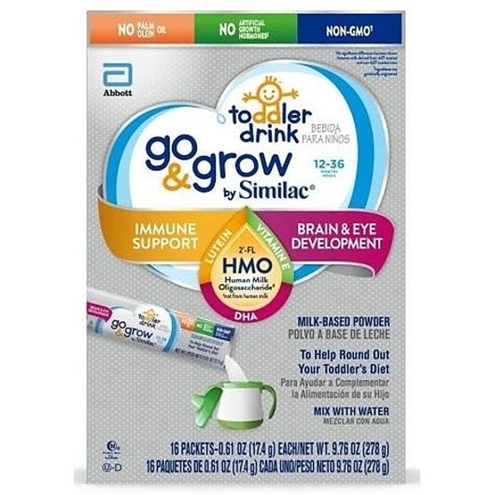 Similac Go And Grow Non Gmo Human Milk Oligosaccharide Powder, 17.4 Gram -- 64 Per Case