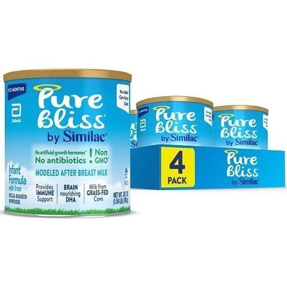 Similac Case Similac Pure Bliss Non Gmo Milk Based Powder Infant Formula with Iron ...