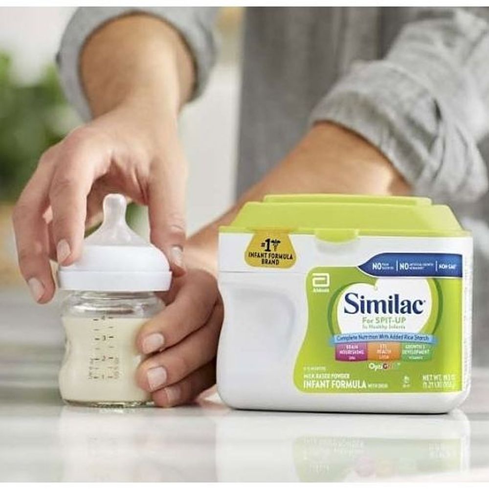 Similac For Spit Up Non Gmo Milk Based Powder Infant Formula with