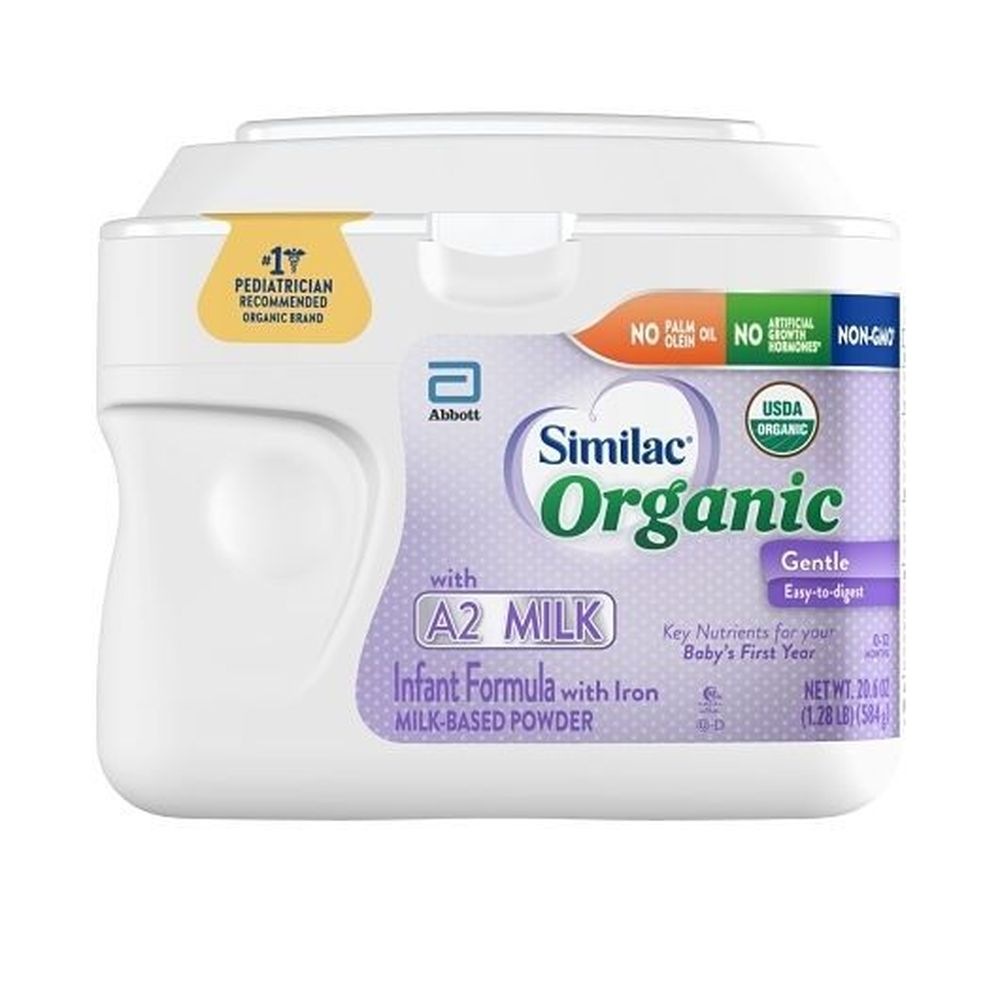 Similac Case Similac Organic Gentle Easy To Digest A2 Milk Based Powder Infant ...