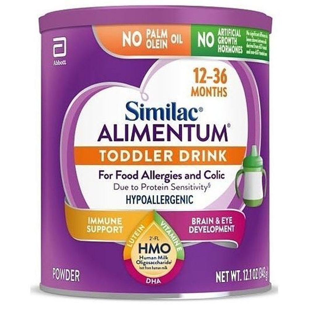 How Long Can Similac Alimentum Sit Out Similac Alimentum Hypoallergenic Non Gmo Milk Based Powder Toddler