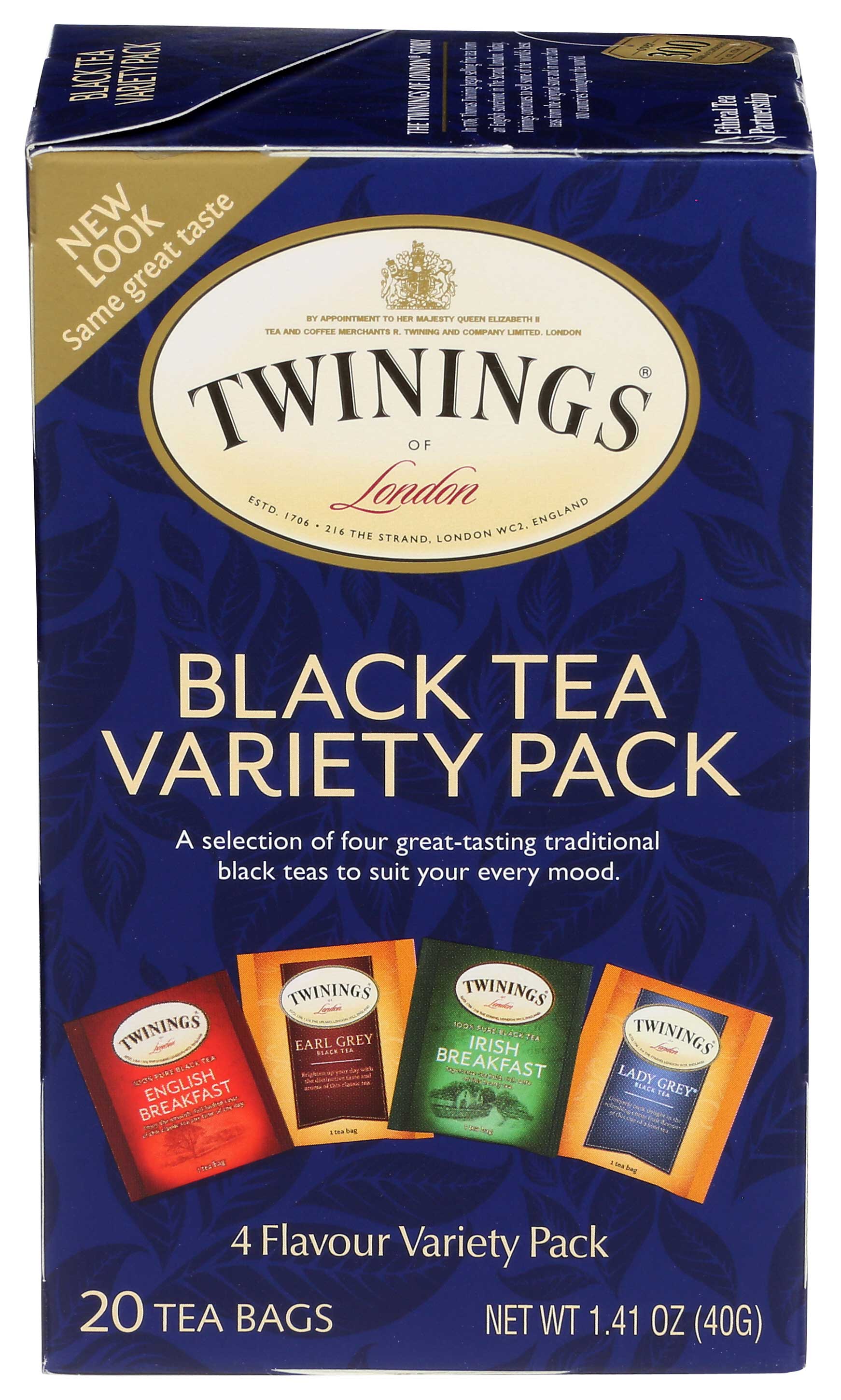 Twinings Variety Pack Tea, 20 Count -- 6 Per Case