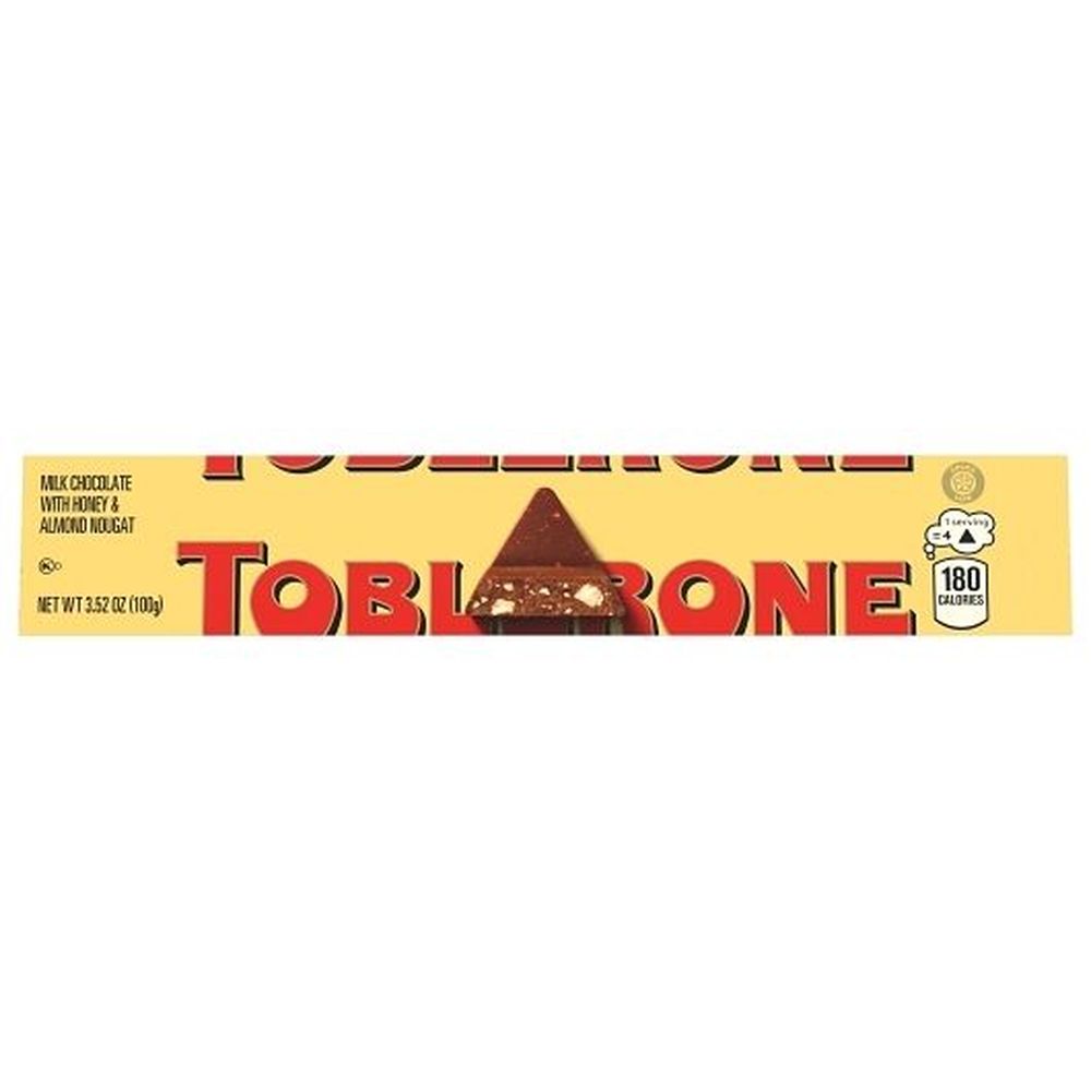 Toblerone Milk Chocolate Bar, 3.52 Ounce -- 108 Per Case