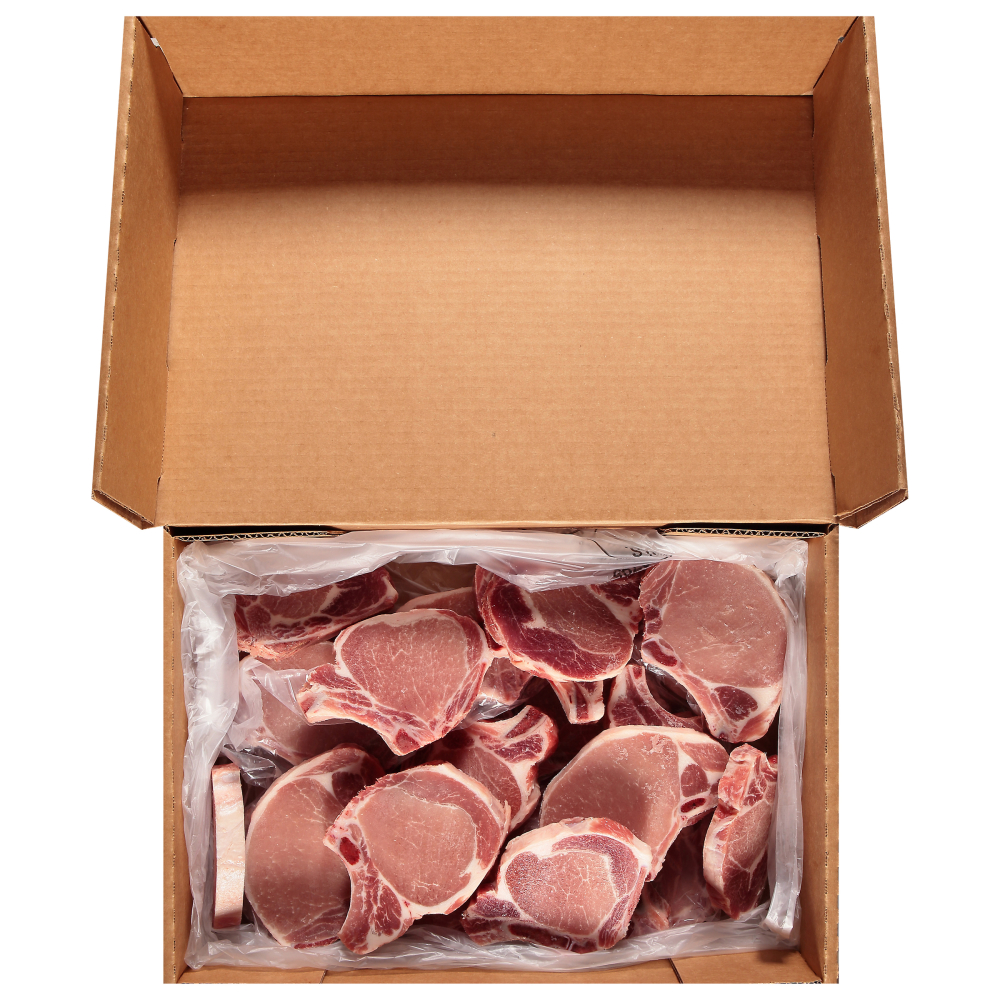 Farmland Gold Medal Center Cut Bone In Pork Chop, 10 Pound